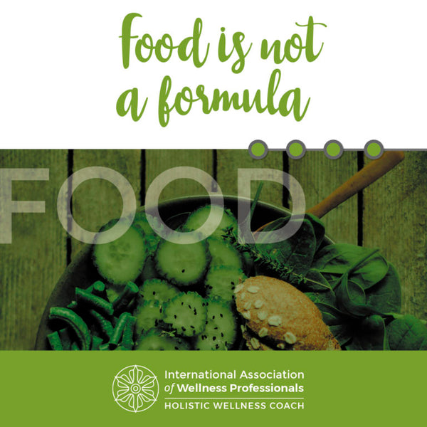 Food is not a Formula